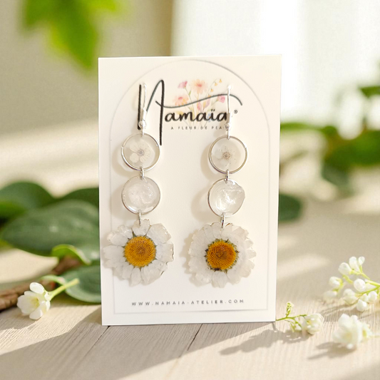 Boucles d'orailles Solaris