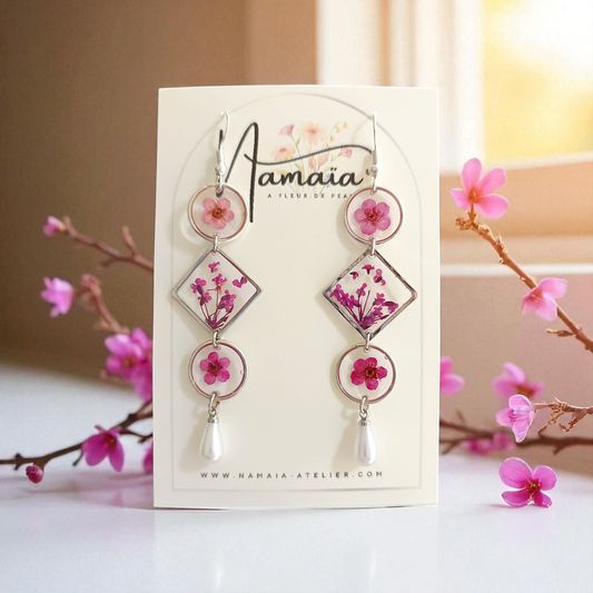 Boucles d'oreilles Floréa