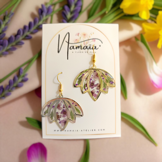 Boucles d'oreilles Saphéa